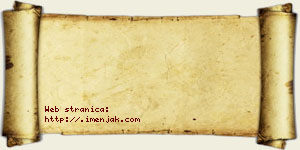 Isidora Pavičević vizit kartica